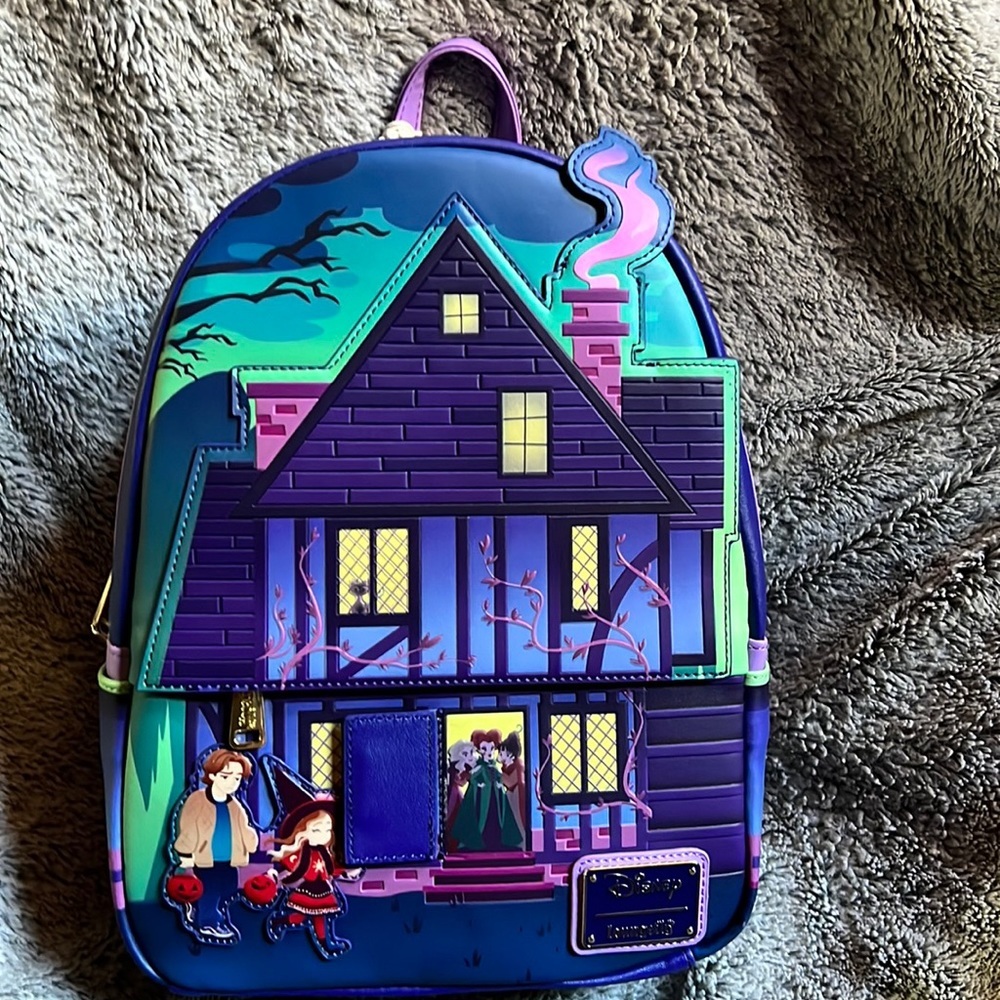 Hocus Pocus purple mini backpack​